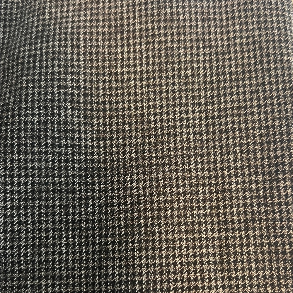 Zara Wide Leg Double Waistband Houndstooth Pant - Picture 8 of 8